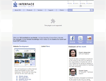 Tablet Screenshot of interfacesystemsgroup.com